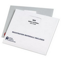 Heavyweight Registration Envelopes w/ Window (1 Color)